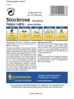 Alcea Ficifolia Stockrosen Happy Lights Mischung -Samenshop24 Elegant Boutique alcea ficifolia stockrosen happy lights mischung2