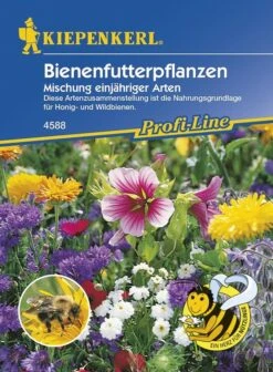 Blumenmischung Bienenfutterpflanzen, Mischung Einjähriger Arten, Nektarspender Für Nützlinge -Samenshop24 Elegant Boutique blumenmischung bienenfutterpflanzen