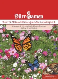 Dürr's Schmetterlingswiese Lepidoptera, Einjährig, 50cm, Für Ca. 6m² -Samenshop24 Elegant Boutique duerrs schmetterlingswiese lepidoptera einjaehrig 50cm fuer ca 6m