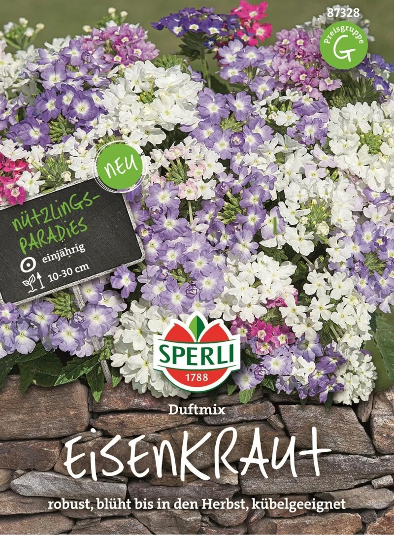 Eisenkraut Duftmix, Begeistert Jeden Und Versprüht Einen Herrlich Sommerlichen Duft 3 Eisenkraut Duftmix, Begeistert Jeden Und Versprüht Einen Herrlich Sommerlichen Duft