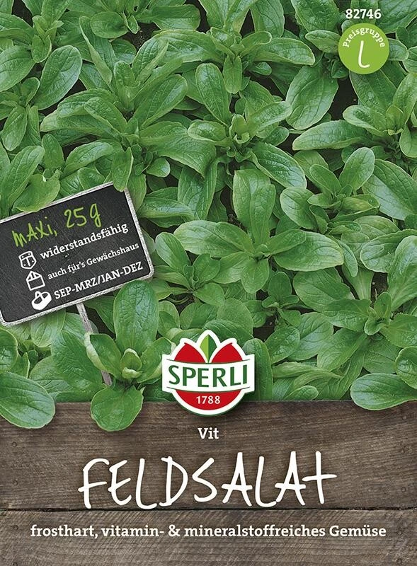Feldsalat Vit, Maxipack 25 G 3 Feldsalat Vit, Maxipack 25 G