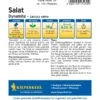Kopfsalat Dynamite, Schnellwüchsig, Widerstandsfähig & Tolerant, Aussaat Im Frühjahr & Sommer -Samenshop24 Elegant Boutique kopfsalat dynamite 12