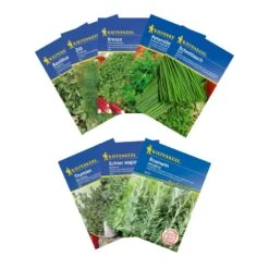 Kräuter-Sortiment, 8 Verschiedene Kräutersorten, Saatgut-Sortiment -Samenshop24 Elegant Boutique kraeuter sortiment 8