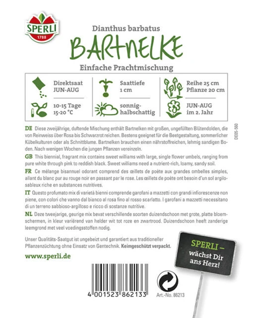 Nelke Prachtmischung (einfache Bartnelke) -Samenshop24 Elegant Boutique nelke prachtmischung einfache bartnelke2