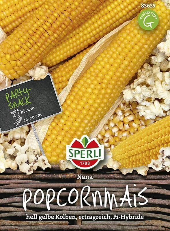 Popcornmais Nana F1 3 Popcornmais Nana F1