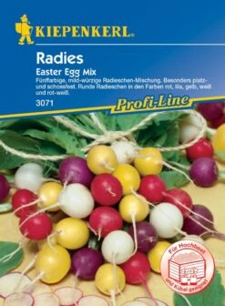 Radieschen Easter Egg Mix, Mild-würzige Mischung, Platz Und Schoßfest