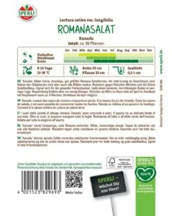 Romanasalat Xanadu, Resistent Und Schossfest, Für Köpfe Und Salatherzen -Samenshop24 Elegant Boutique romanasalat xanadu 12