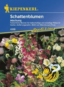 Schattenblumen Mischung Ein- Und Mehrjährig -Samenshop24 Elegant Boutique schattenblumen mischung ein und mehrjaehrig