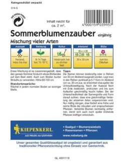 Sommerblumen-Zauber Mischung Vieler Arten -Samenshop24 Elegant Boutique sommerblumen zauber mischung vieler arten2