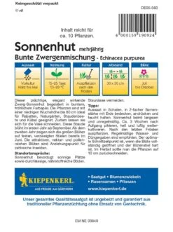 Sonnenhut Bunte Zwergenmischung, Prächtiger Verzweigter Zwerg-Sonnenhut, Zum Schnitt Geeignet, Wuchshöhe 60 - 80 Cm, Mehrjährig. -Samenshop24 Elegant Boutique sonnenhut bunte zwergenmischung praechtiger verzweigter zwerg sonnenhut zum schnitt geeignet wuchshoehe 60 80 cm mehrjaehrig2