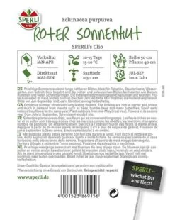 Sonnenhut SPERLING`s Clio -Samenshop24 Elegant Boutique sonnenhut sperlings clio2