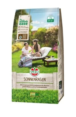 SPERLI's Sonnenrasen, 1 Kg Für Ca. 35 M², Wassersparend Durch Tiefwachsende Wurzeln
