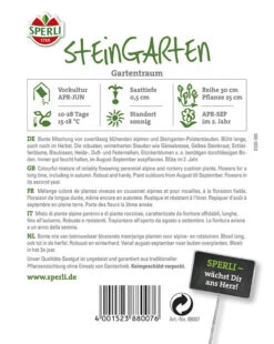 Steingarten Gartentraum, Enthält Mehrjährige Polsterstauden Für Sonnig Beete Oder Steingärten -Samenshop24 Elegant Boutique steingarten gartentraum2