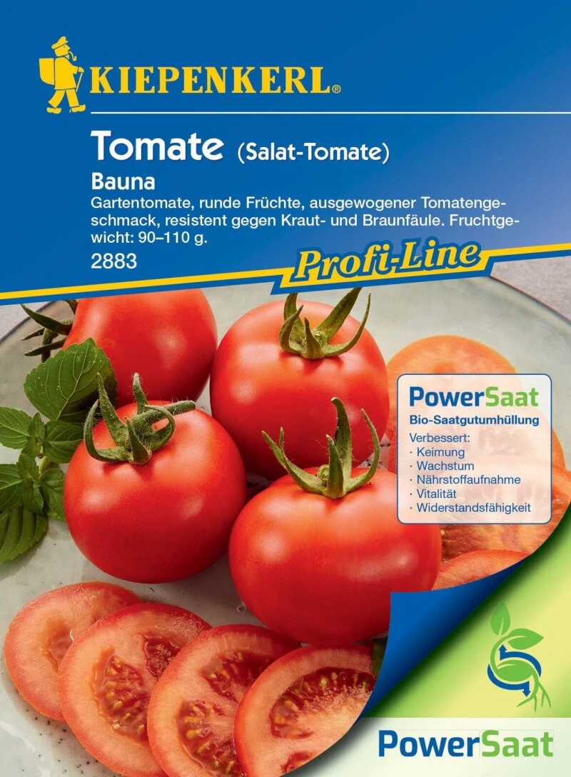 PowerSaat Salat-Tomate Bauna F1, Resistent Gg Kraut- Und Braunfäule, Freiland & Gewächshaus 4 PowerSaat Salat-Tomate Bauna F1, Resistent Gg Kraut- Und Braunfäule, Freiland & Gewächshaus – Bild 2