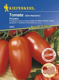 Tomate Pozzano (San Marzano) Tolerant -Samenshop24 Elegant Boutique tomate pozzano san marzano tolerant