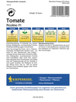 Tomaten Cocktailtomaten Picolino F1 Resistent -Samenshop24 Elegant Boutique tomaten cocktailtomaten picolino f1 resistent2