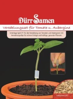 Veredelungsset Für Tomaten Und Auberginen, Eignet Sich Bestens Zur Veredelung, Steigert Erträge -Samenshop24 Elegant Boutique veredelungsset tomate aubergine