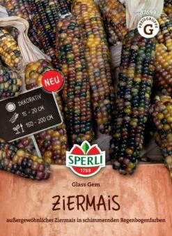 Ziermais Glass Gem, Außergewöhnlicher Mais In Schimmernden Regenbogenfarben, Sperli 5 Ziermais Glass Gem, Außergewöhnlicher Mais In Schimmernden Regenbogenfarben, Sperli -Samenshop24 Elegant Boutique ziermais glass ggem